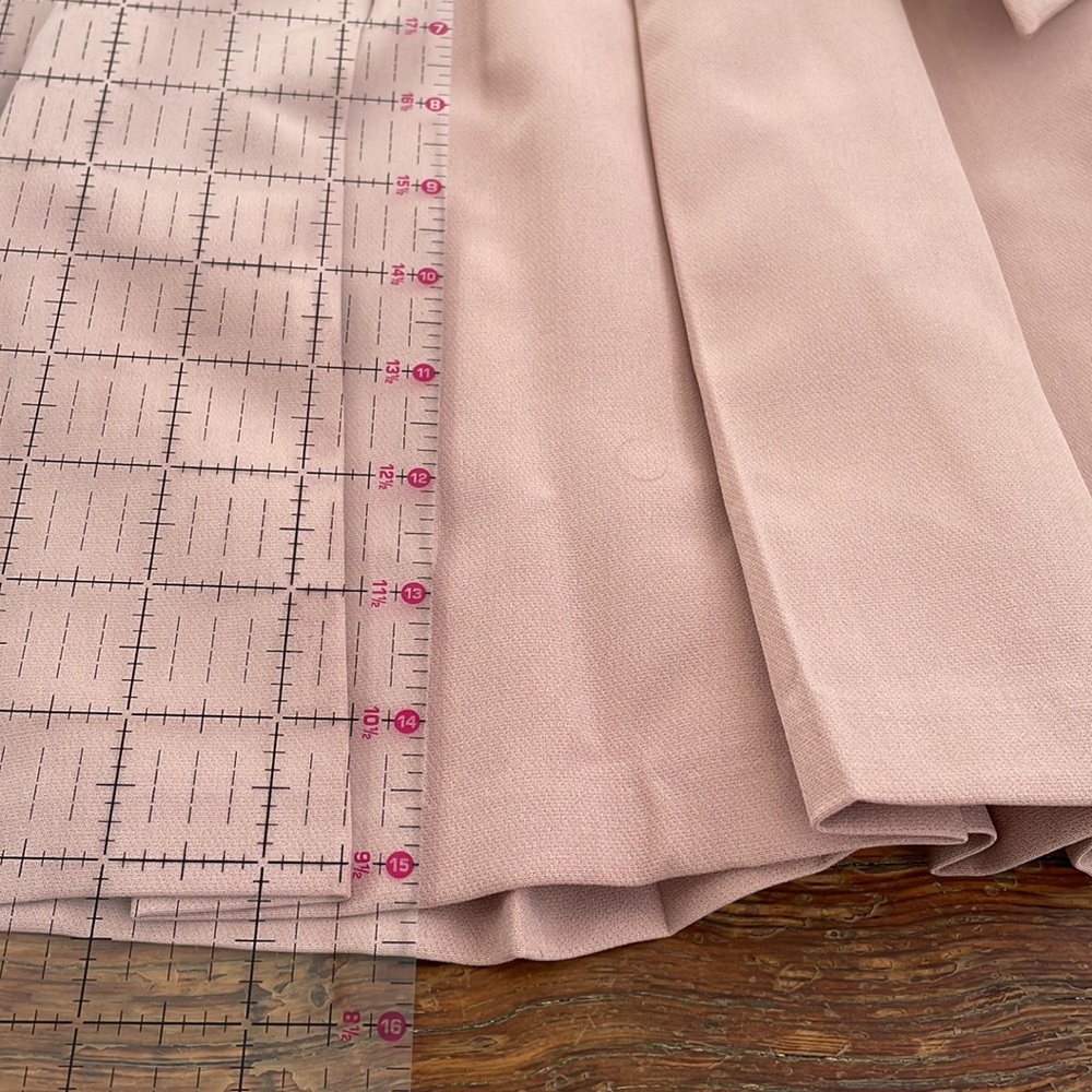 Pink or camel pleated tennis skirt NWT - Picture 7 of 10